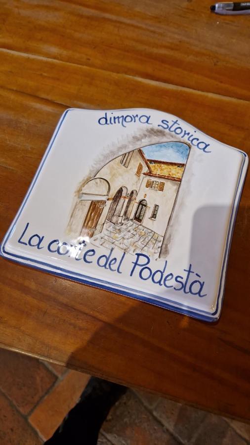 La Corte Del Podesta Sarteano Exterior foto