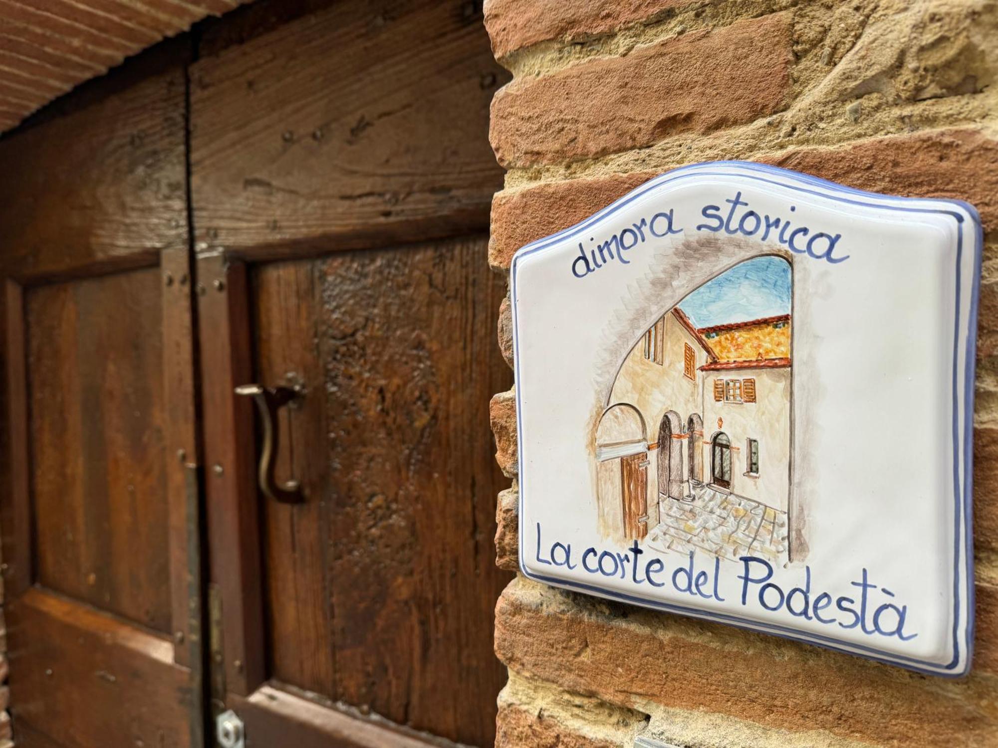 La Corte Del Podesta Sarteano Exterior foto